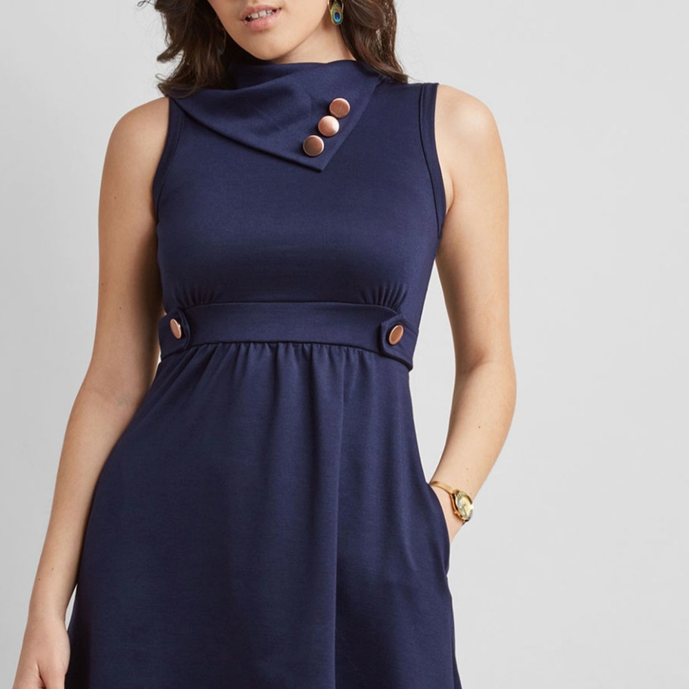 Modcloth spring purple dress